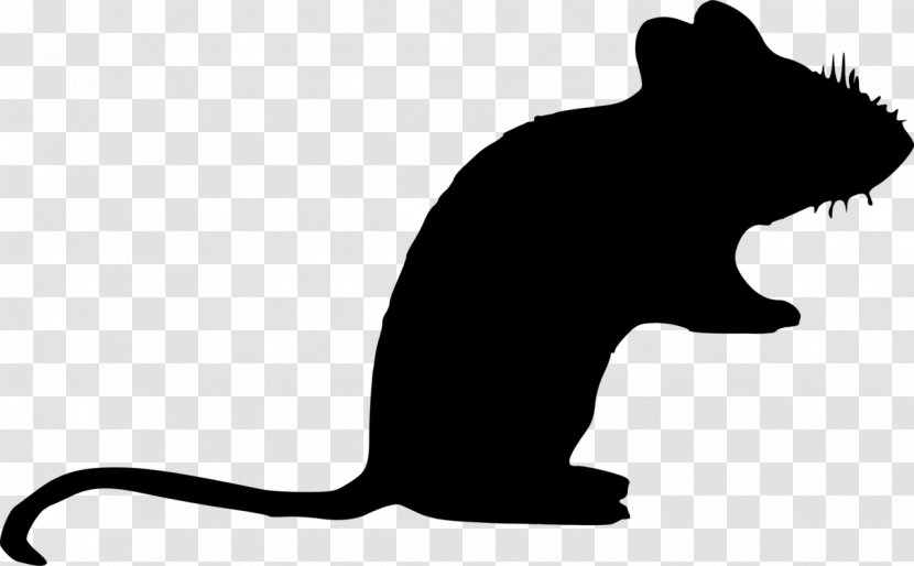Whiskers Cat Rat Dog Mammal - Silhouette - Puma Transparent PNG