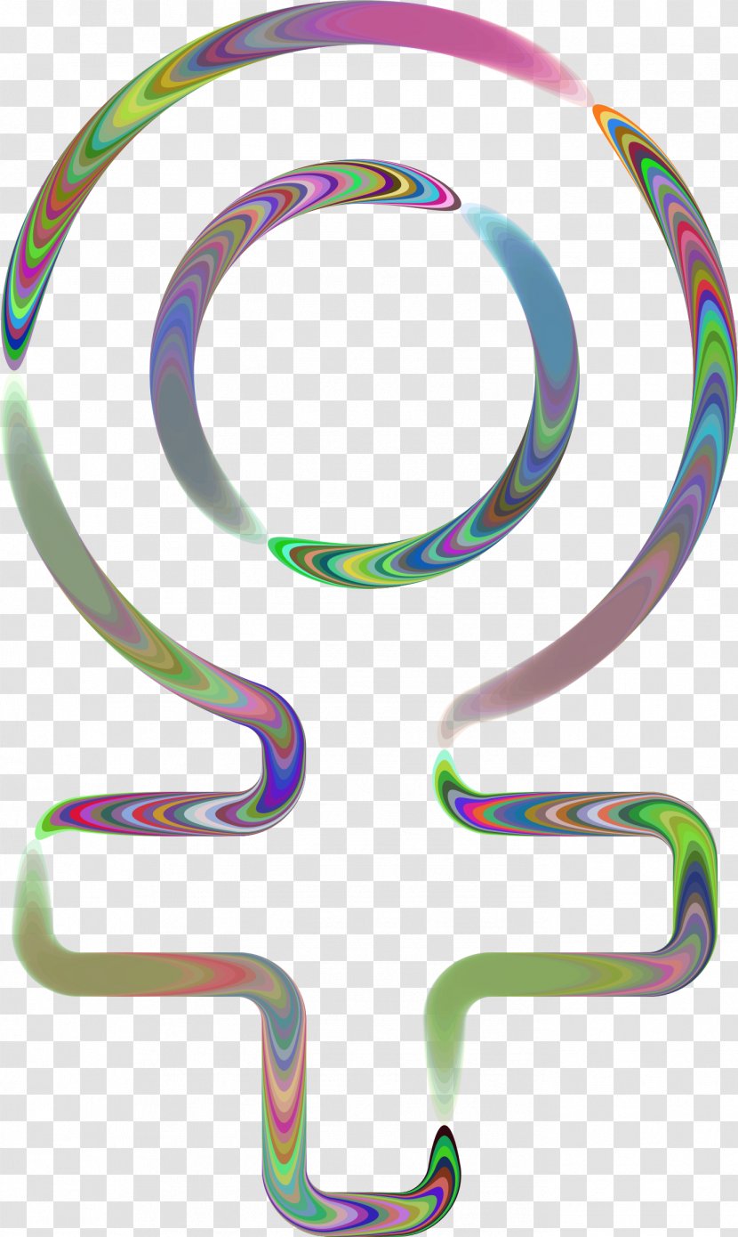 Female Gender Symbol Clip Art - Silhouette - Peace Transparent PNG