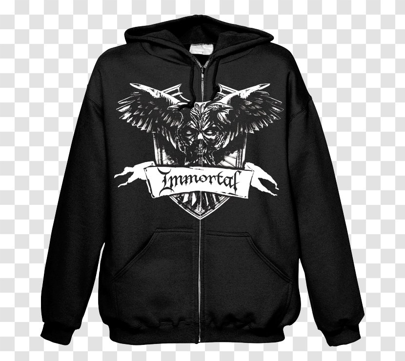 T-shirt Hoodie Immortal Clothing - Olve Eikemo - Black Crown Suicide Silence Transparent PNG