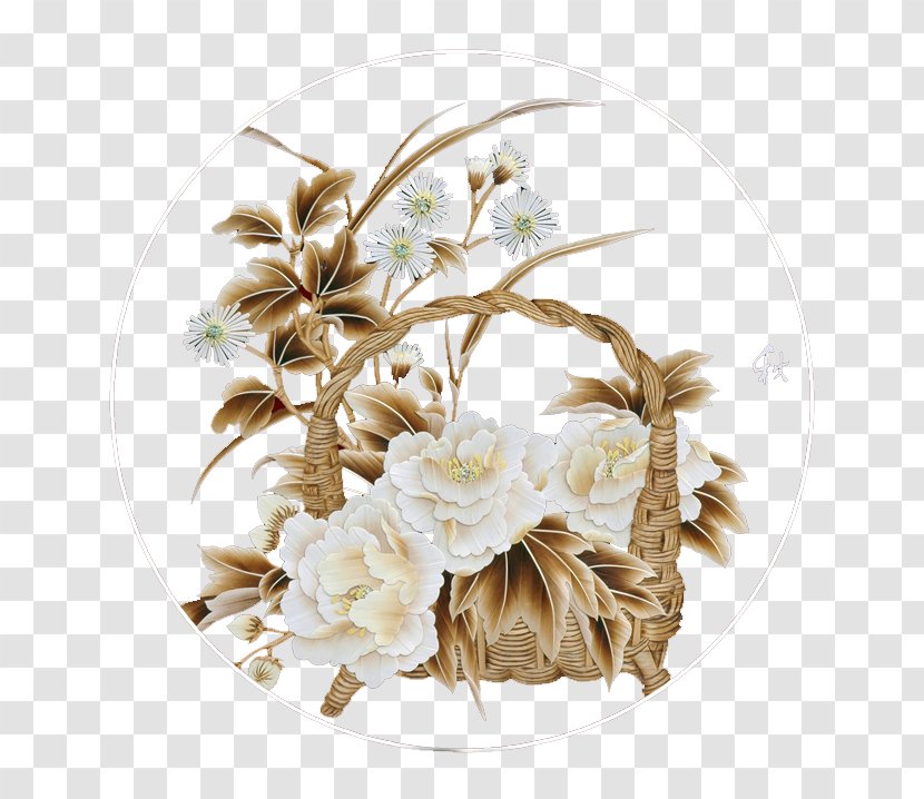 Floral Design Art Painting Illustration Illustrator - Plant Transparent PNG
