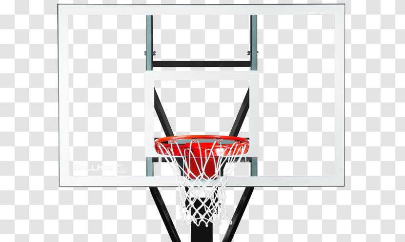 Line Angle Basketball Backboard - Rectangle Transparent PNG