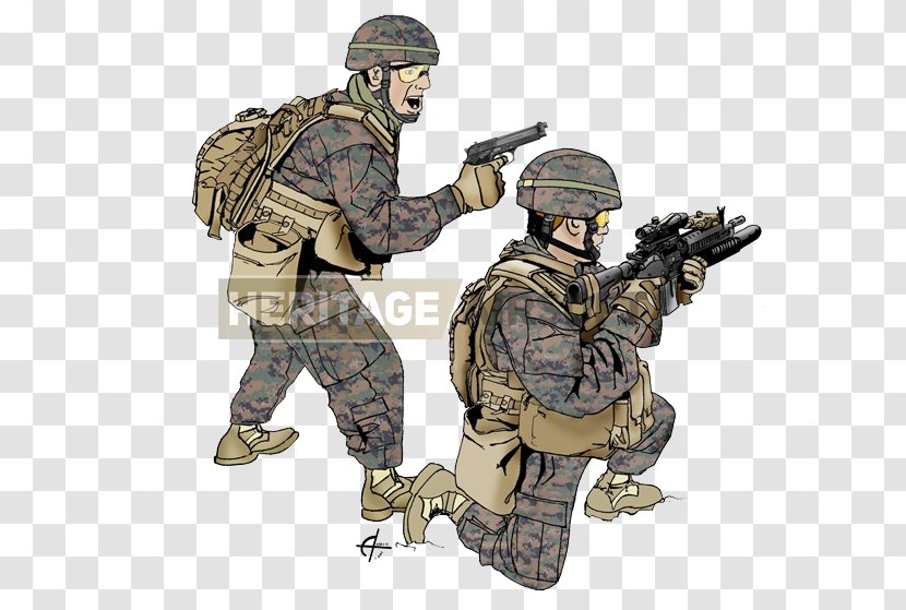 Infantry United States Marine Corps MARPAT Airsoft Transparent PNG