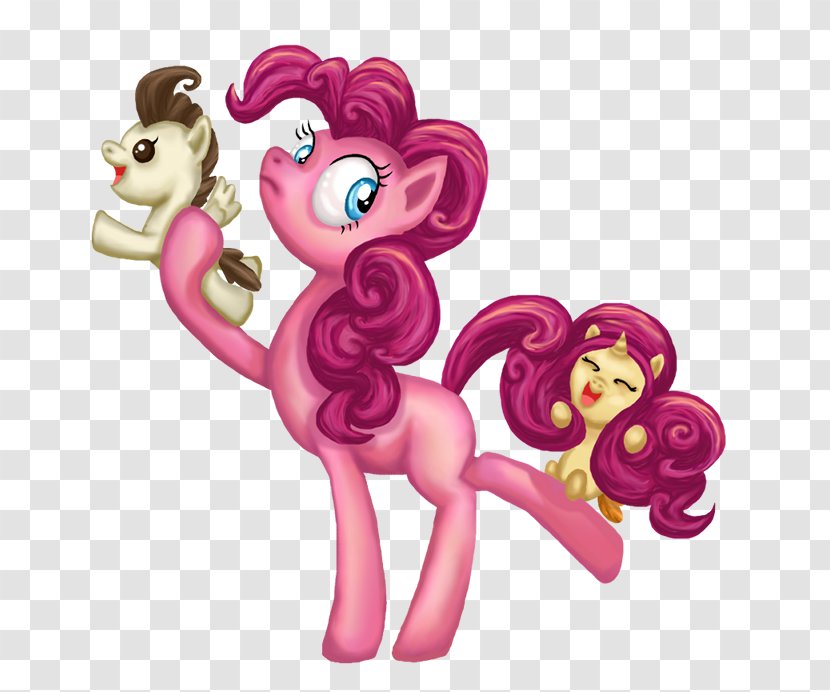 Babysitting Mama Pinkie Pie Pony Nanny Clip Art - Cartoon - Pics Transparent PNG