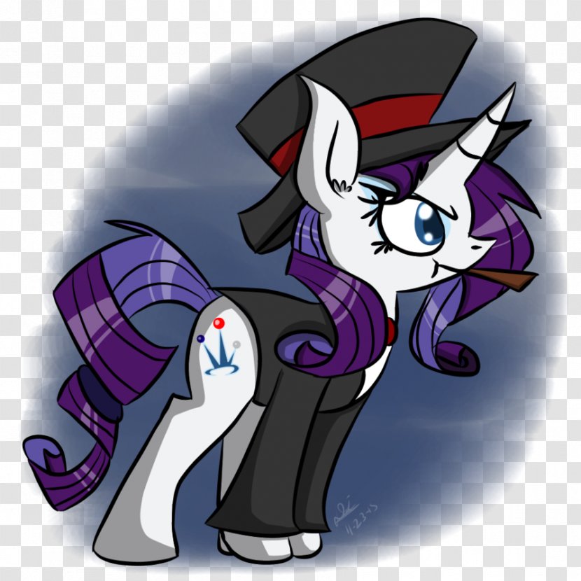 Pony Horse Applejack Cartoon Fluttershy - Purple - Heart Attack Transparent PNG