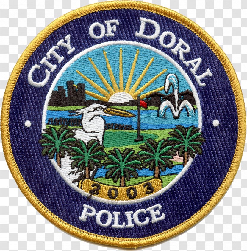 City Of Doral Police Department Officer Badge United States Capitol - Corrections Transparent PNG