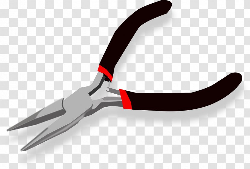 Lineman's Pliers Clip Art Diagonal Openclipart - Tool Transparent PNG