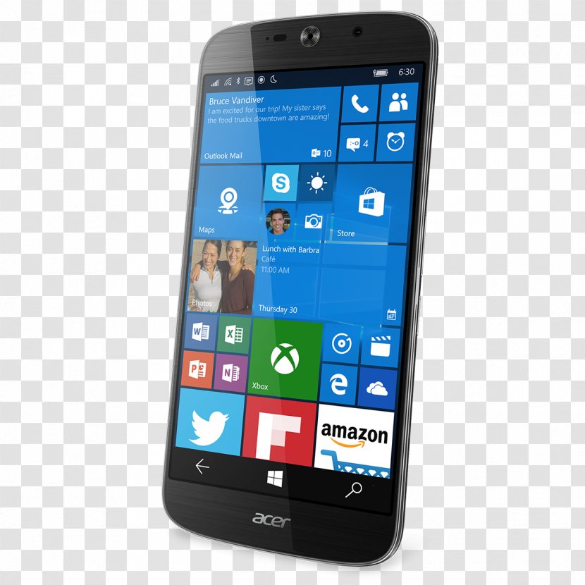 Acer Liquid A1 Z630 Jade Primo LTE 4G - Telephony - Tablet Smart Screen Transparent PNG