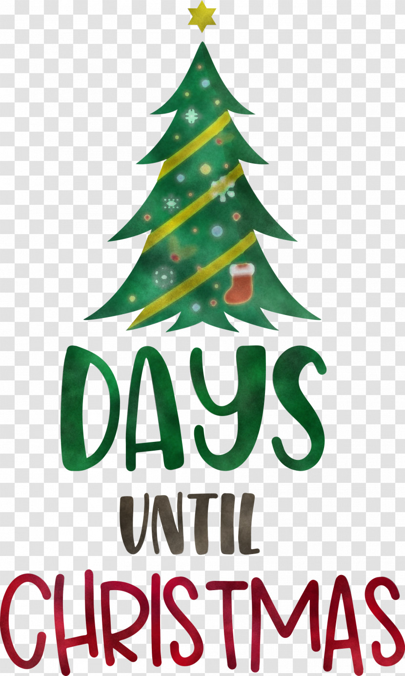 Days Until Christmas Christmas Xmas Transparent PNG