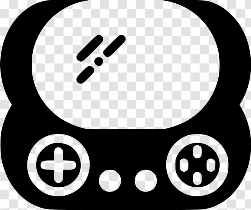 Clip Art - Black And White - Portable Electronic Game Transparent PNG