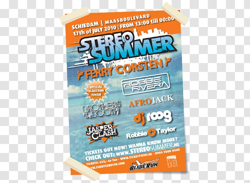 Poster Banner Product - Summer Party Flyer Transparent PNG