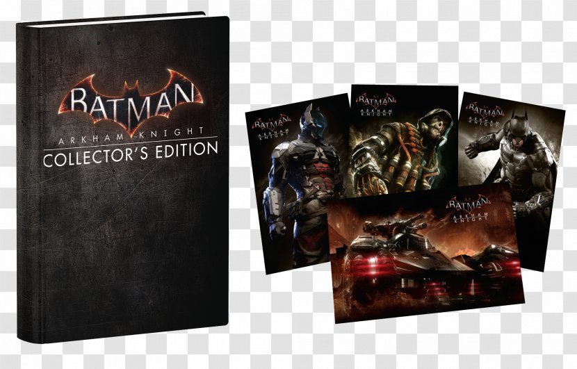 Batman: Arkham Knight Collector's Edition Book - Brand - Batman Transparent PNG