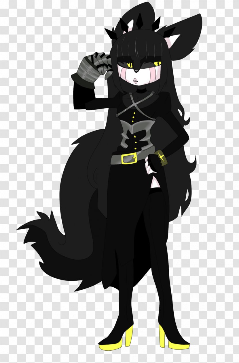 Cat Horse Dog Canidae Legendary Creature - Black Transparent PNG