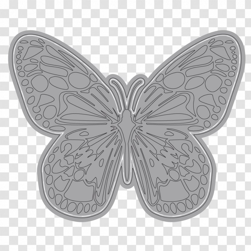 Butterfly Aperture Moth Die Elizabeth Craft Designs, Inc. - Com Transparent PNG