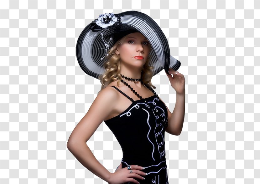 Woman With A Hat Female - Clothing Transparent PNG
