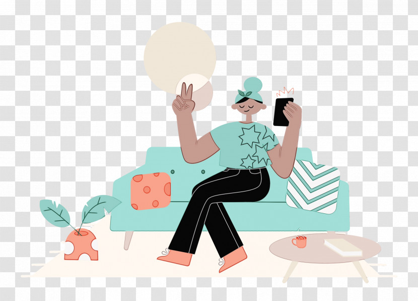 Cartoon Sitting Joint Meter H&m Transparent PNG