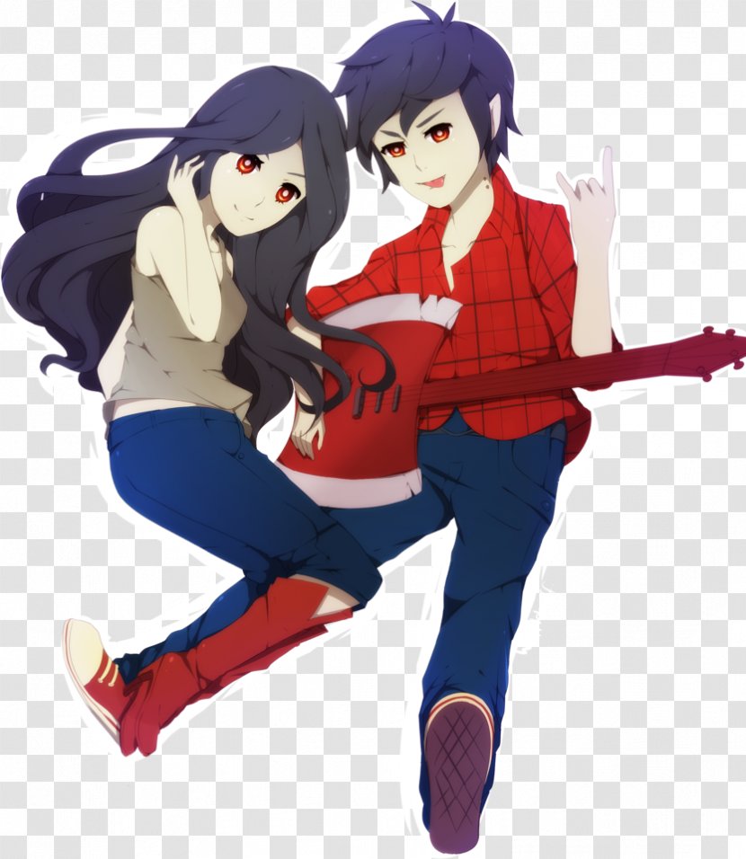 Marceline The Vampire Queen Flame Princess Finn Human Marshall Lee Fan Fiction - Frame - Floating Ice Transparent PNG