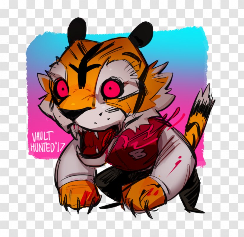 Tiger Cat Cartoon - Art Transparent PNG