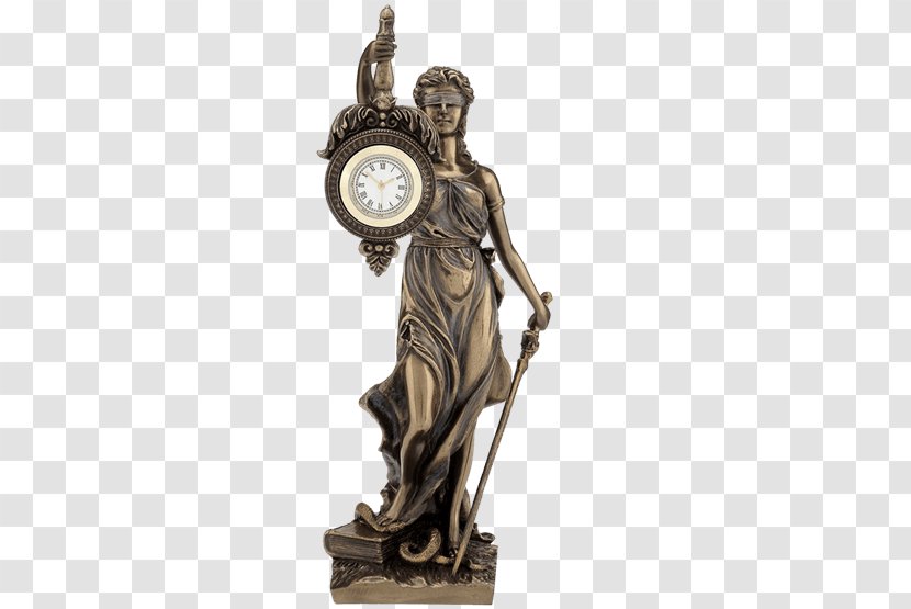 Lady Justice Statue Sculpture Themis - Figurine Transparent PNG