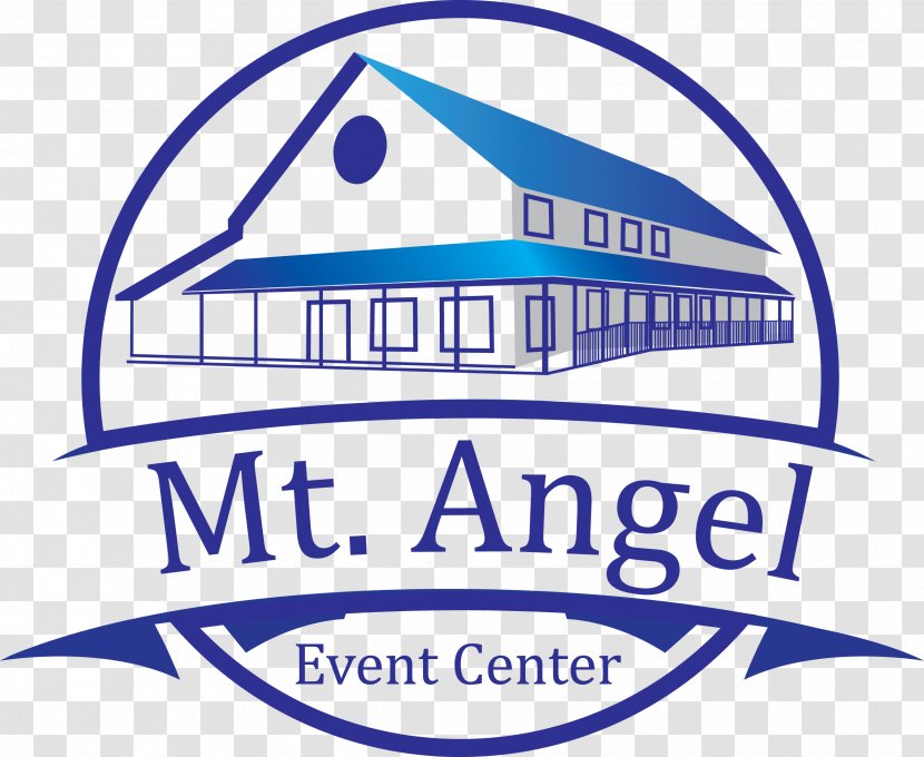 Mt. Angel Event Center Logo Wedding Mount Brand - Area - Blue Mountain Transparent PNG