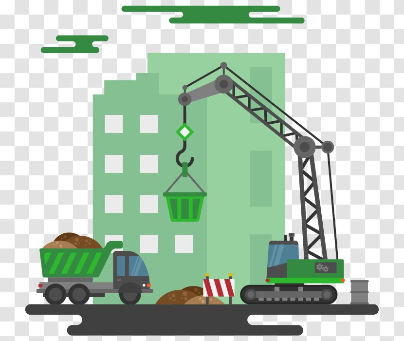 Architectural Engineering Building Heavy Machinery Construction Clip Art - Industrial Worker Transparent PNG