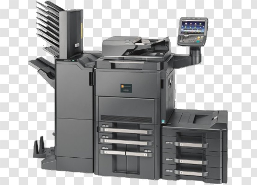 Multi-function Printer Kyocera Photocopier Business - Document Solutions Transparent PNG