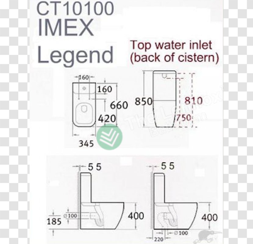 Drawing Line Diagram - Structure - Toilet Pan Transparent PNG