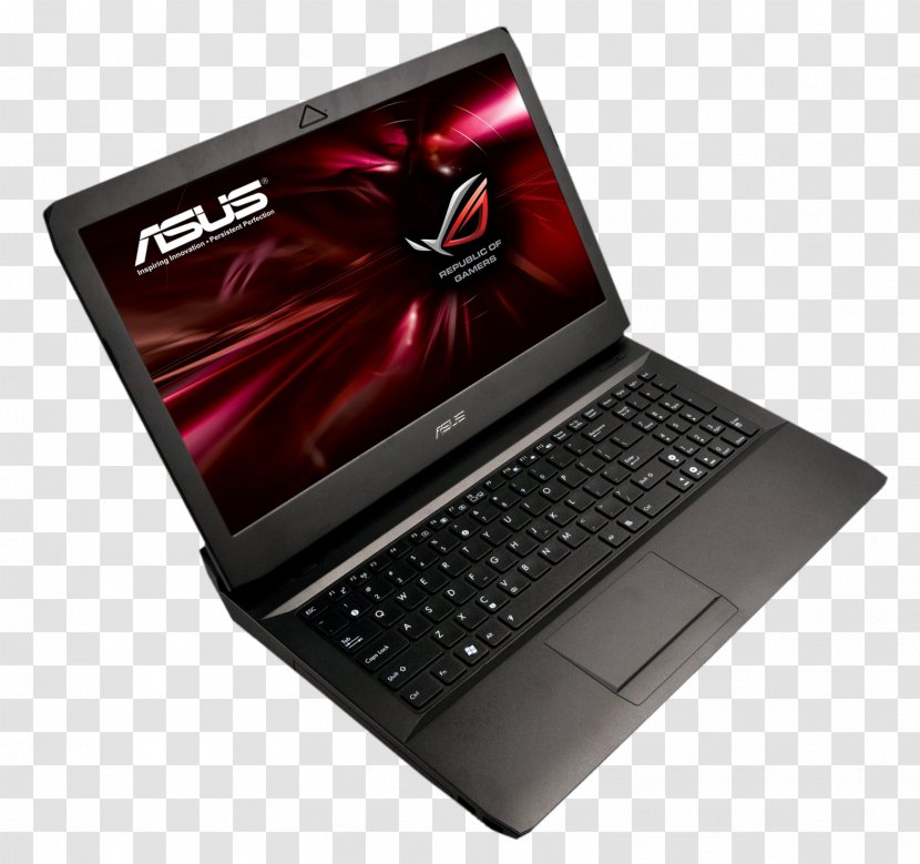 Laptop Computex Taipei Republic Of Gamers ASUS GeForce - Computer Hardware - Notebook Transparent PNG