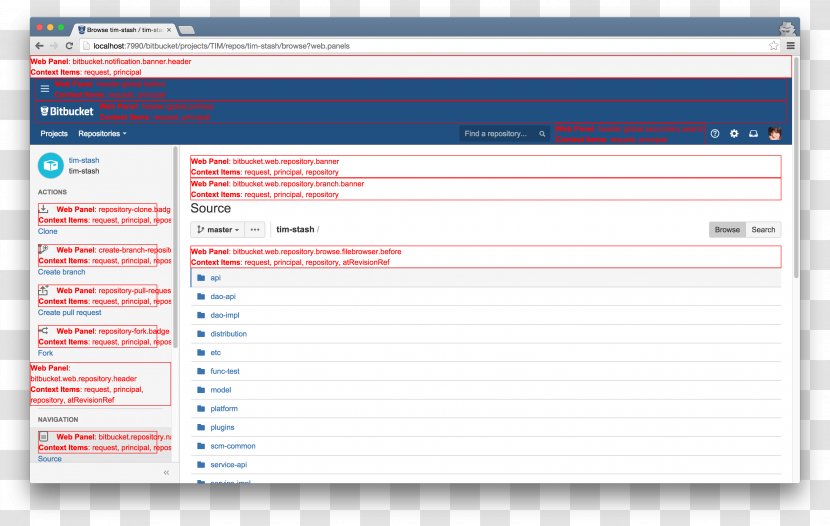 Computer Program Web Page Line Multimedia Screenshot - Bitbucket Server Transparent PNG