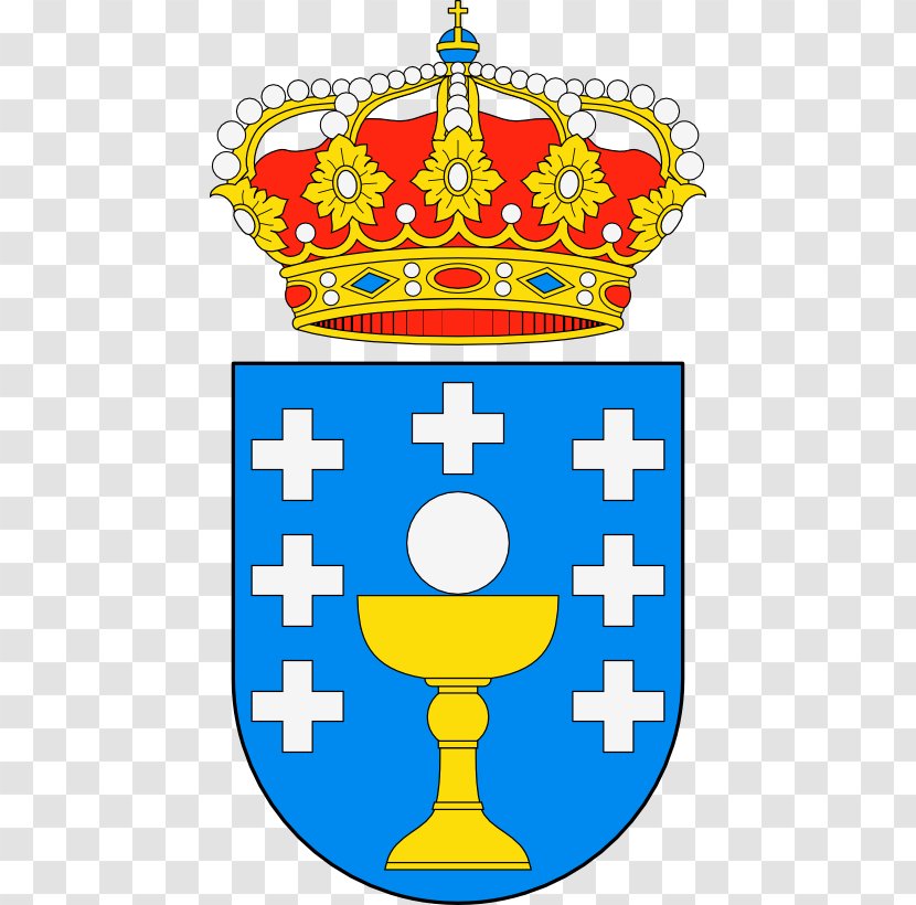 Xunta De Galicia Coat Of Arms Escutcheon Kingdom Chalice - Area Transparent PNG