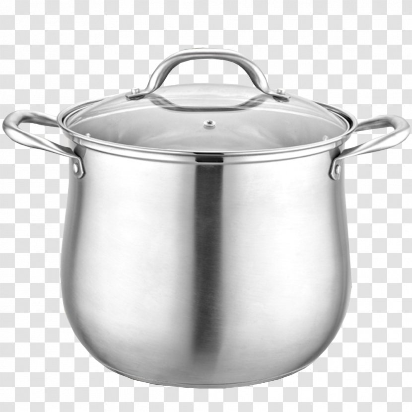 Stock Pot Cookware And Bakeware Canning Cooking Lid - Small Appliance - Stainless Steel Soup Physical Tools Transparent PNG