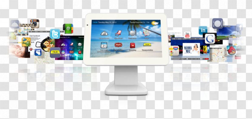 Display Device Multimedia Service Communication - Brand - Design Transparent PNG