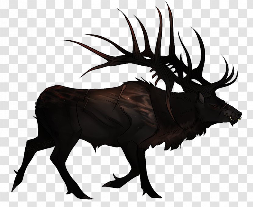 Bull Cattle Ox Elk Reindeer Transparent PNG