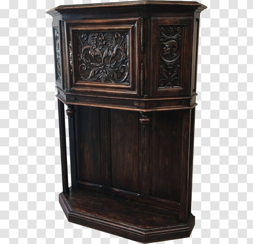 Chiffonier Wood Stain Cupboard Antique - Furniture Transparent PNG