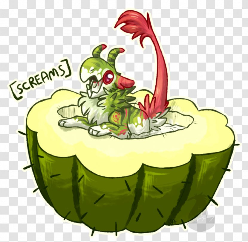 Watermelon Frog Flowerpot Clip Art - Vegetable Transparent PNG