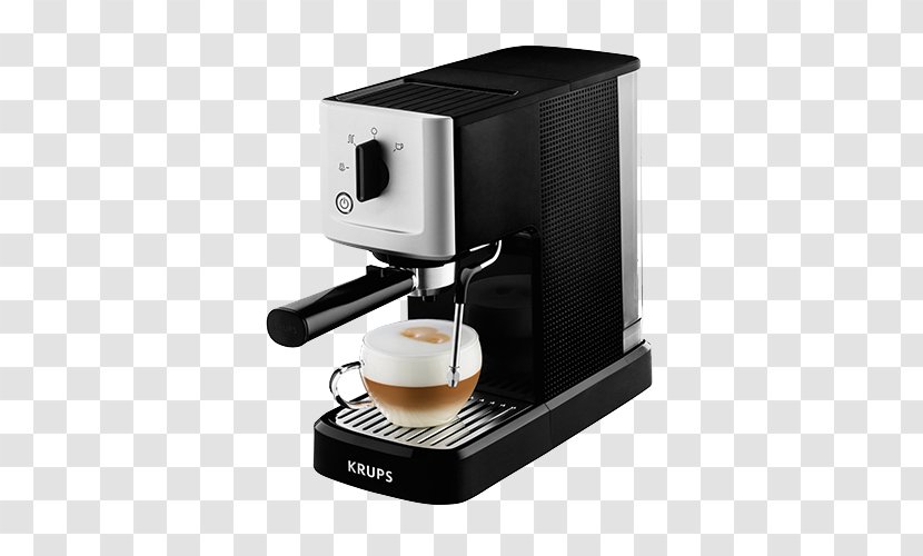 Espresso Machines Coffeemaker Krups - Kitchen Appliance - Coffee Transparent PNG