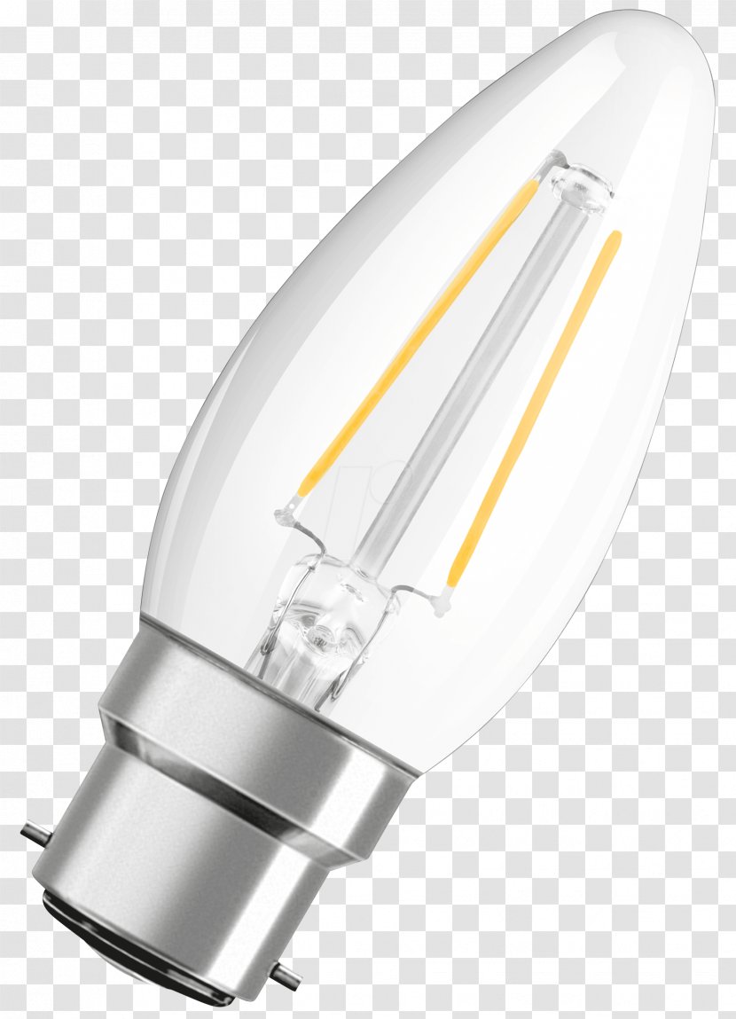 Incandescent Light Bulb LED Lamp Compact Fluorescent Edison Screw - Bayonet Mount - Led Transparent PNG