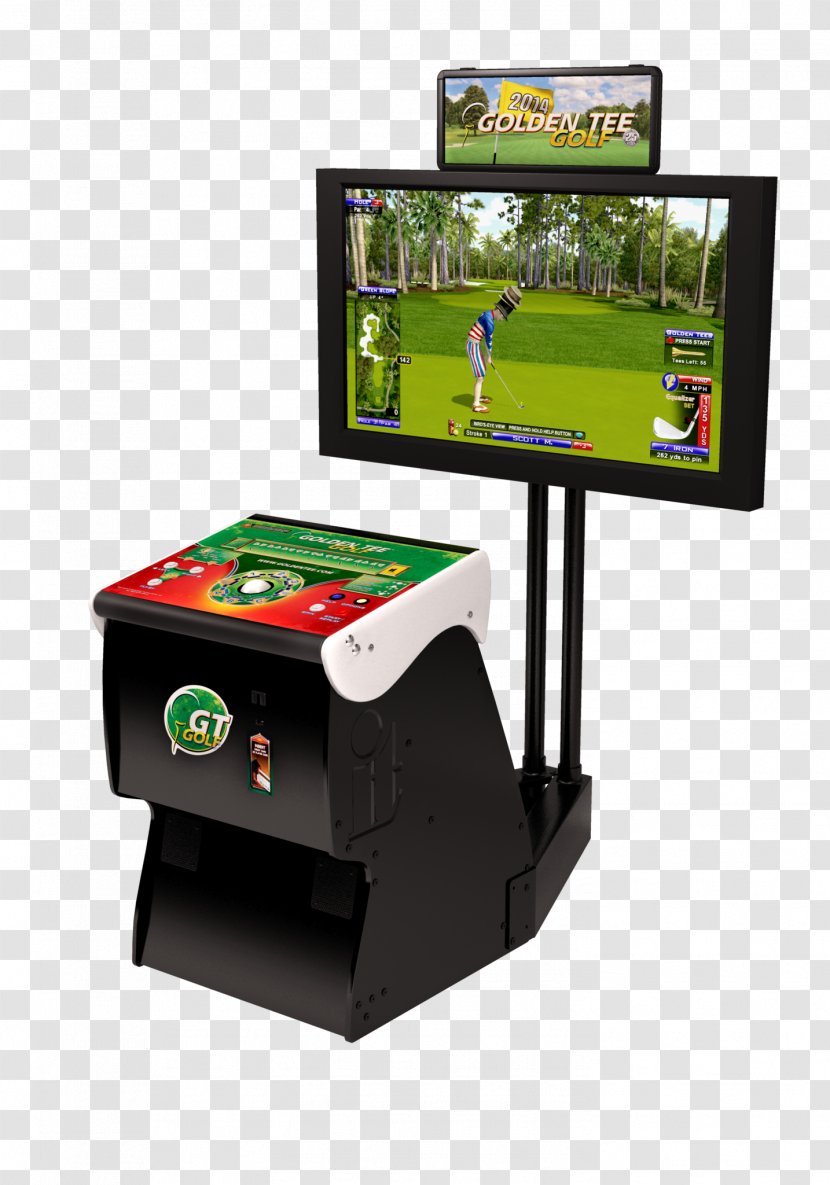 Golden Tee Golf Arcade Game Incredible Technologies Video - Foosball - Sports Activities Transparent PNG