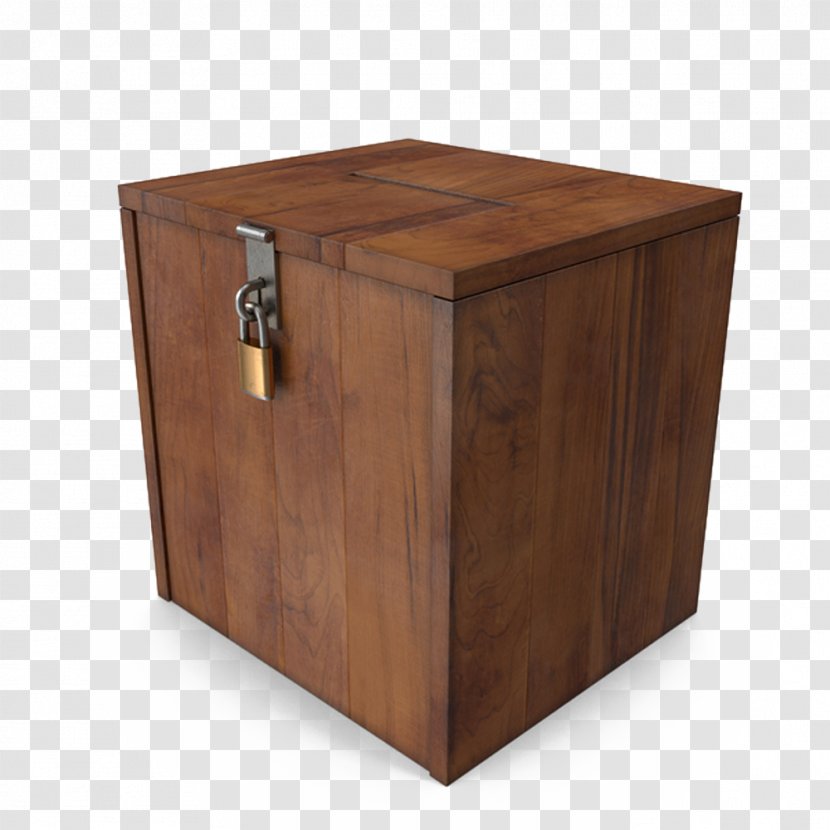 Voting Ballot Box - Hardwood - Vote Transparent PNG