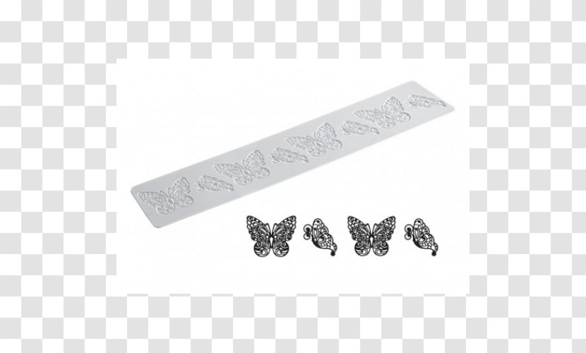 Silicone Lace Butterfly Mold Cake Decorating Transparent PNG