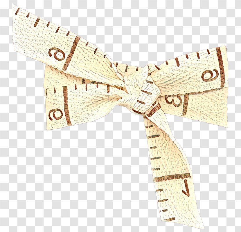 Bow Tie - Fashion - Beige Transparent PNG