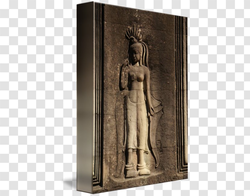 Relief Classical Sculpture Stone Carving Picture Frames - Rock - Angkor Wat Transparent PNG