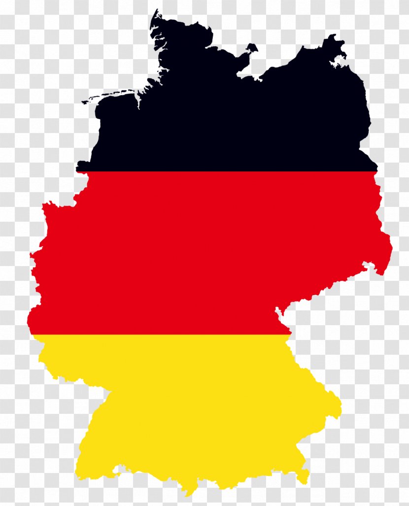 Flag Of Germany West Allied-occupied Map - National Transparent PNG