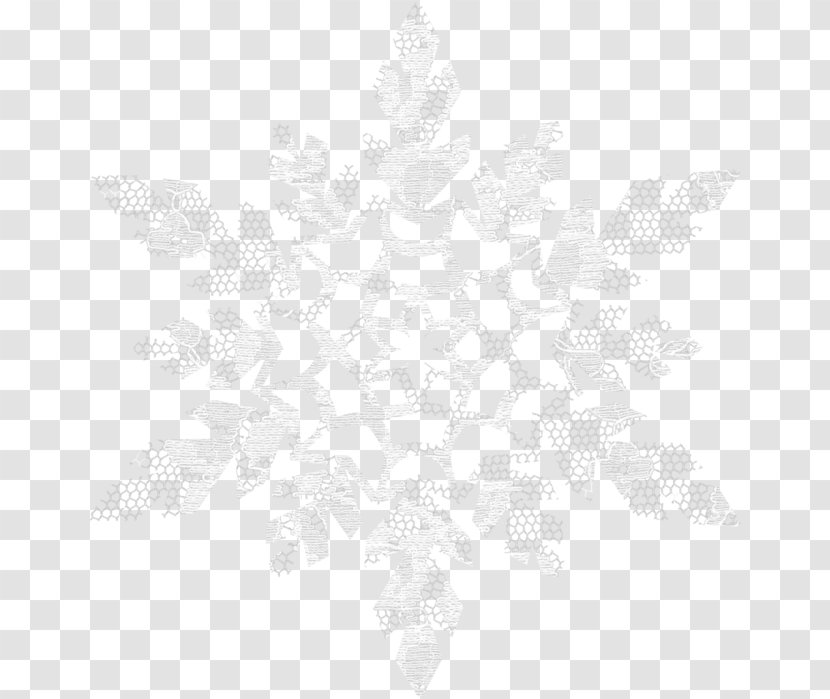 White Line Tree Pattern Transparent PNG