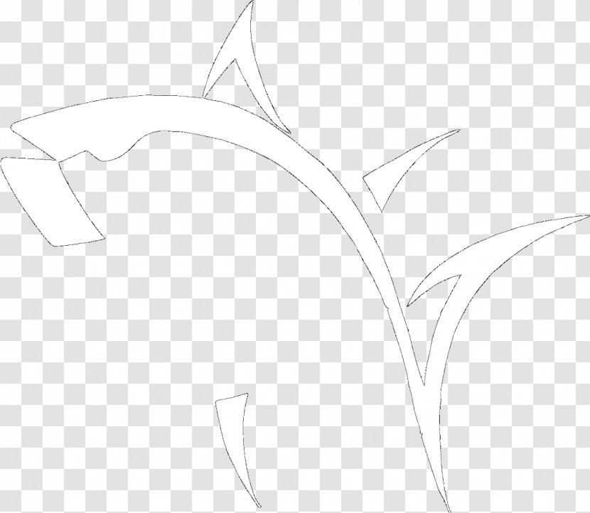 /m/02csf Line Art Drawing - Black - SeaFood Logo Transparent PNG