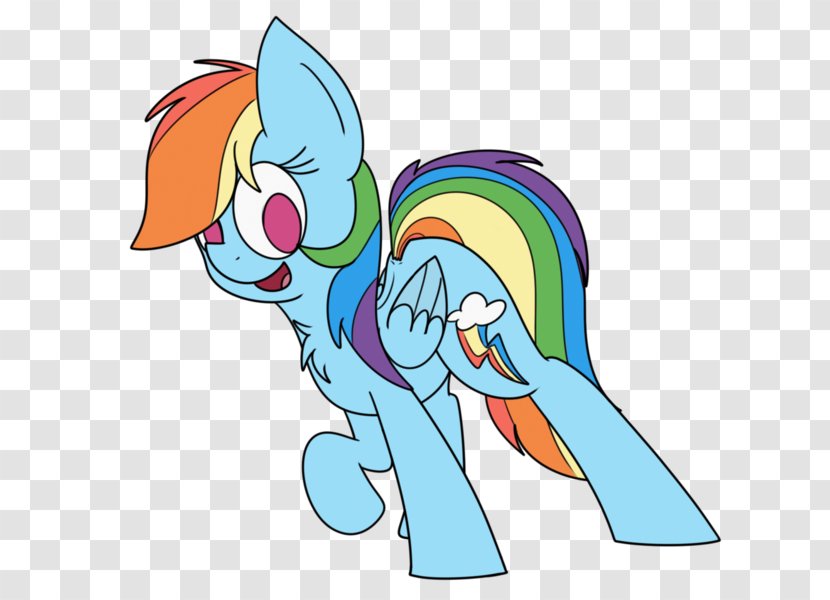 My Little Pony Horse Rainbow Dash Roblox - Watercolor Transparent PNG