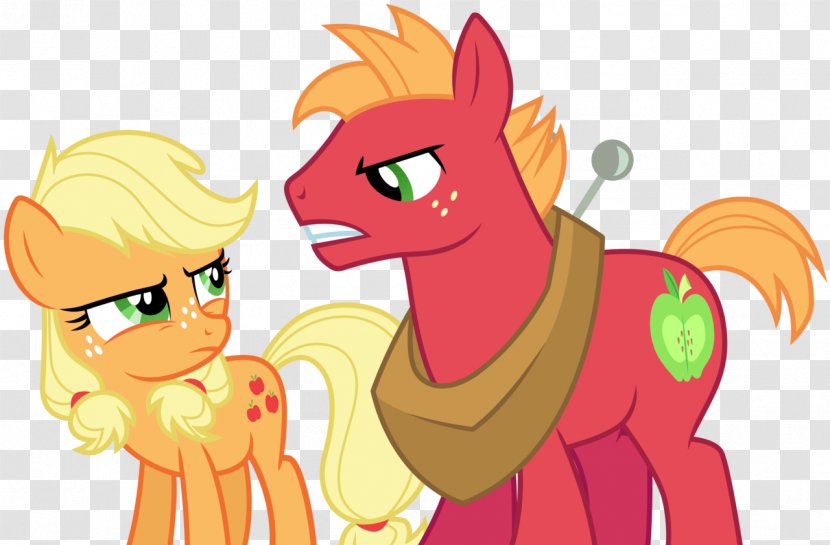 Pony Applejack Big McIntosh Horse Where The Apple Lies - Tree - Mac Transparent PNG