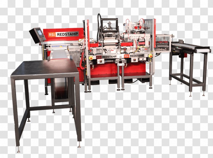 Machine RED Stamp Inc Engineering Service Material Handling - Machinery Border Transparent PNG