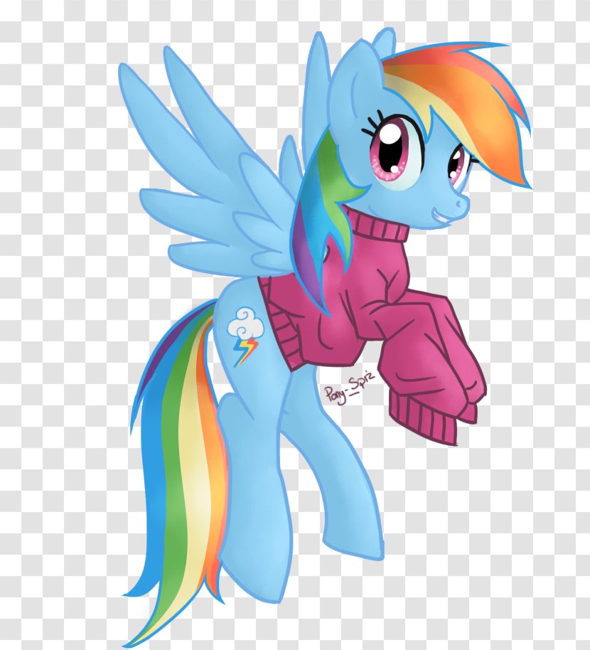 Rainbow Dash Pinkie Pie Pony Twilight Sparkle Rarity - Horse Transparent PNG