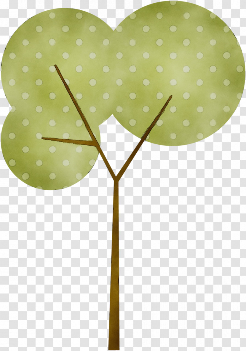 Leaf Green Tree Heart Branching Transparent PNG