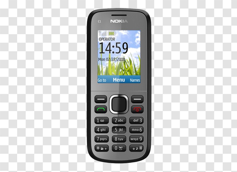 Nokia C1-01 C3 Touch And Type C1-02 X3 C5-00 - C102 - Phone Transparent PNG
